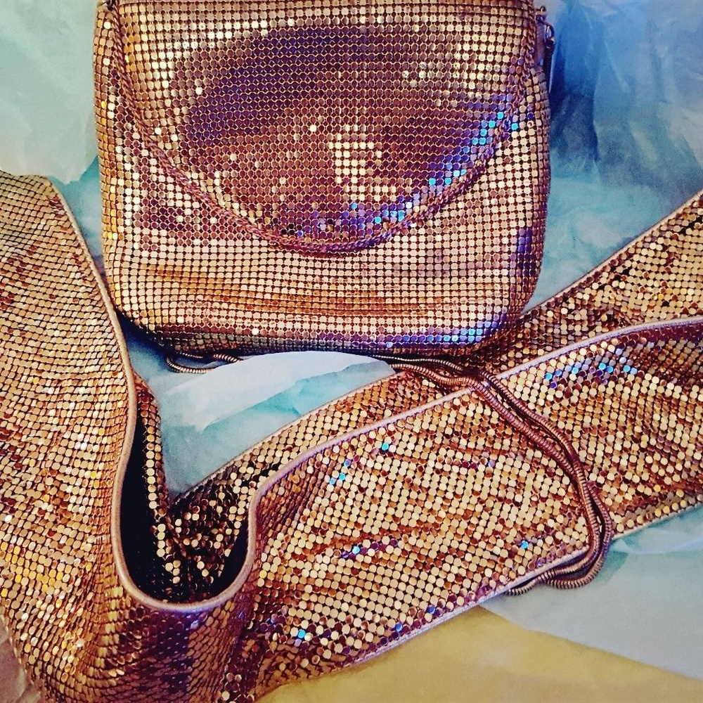 Evening purse and belt